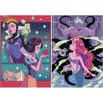 Educa - Puzzle 2x500 Disney Villains and Princesses - 500 piese