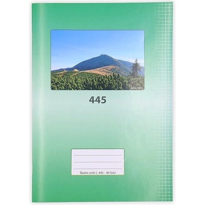 PAPÍRNA MARTINÍK 445 A4 čtverečkovaný