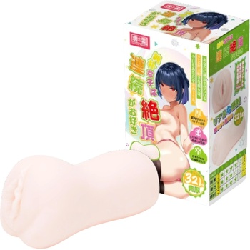 TAMASHII Continuous Orgasm - аниме вагина мастурбатор (телесен цвят)