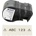 Brady M5C-1500-595-CL-BK / 170940, 38.10 mm x 6.10 m, Винил, черен печат / прозрачен фон (170940)
