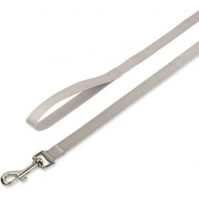 Nobby Повод за куче Classic дължина 120 см дебелина 15 мм светло сив 73159-82