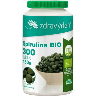 Zdravý den Spirulina Bio 300 tabliet