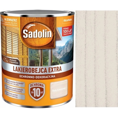 SADOLIN EXTRA Lazura na dřevo 0.75L Krémově bílá