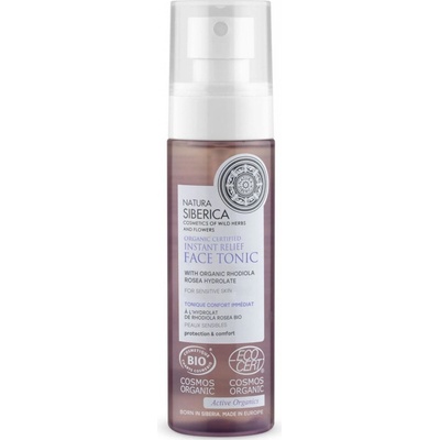 Natura Siberica Organic Certified Instant Relief Face Tonic 100 ml