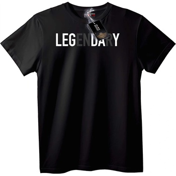 NOONEBRAND Тениска Легендарна - 2XL, Black