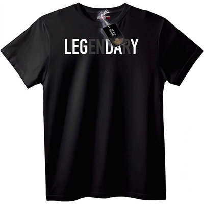 NOONEBRAND Тениска Легендарна - 2XL, Black