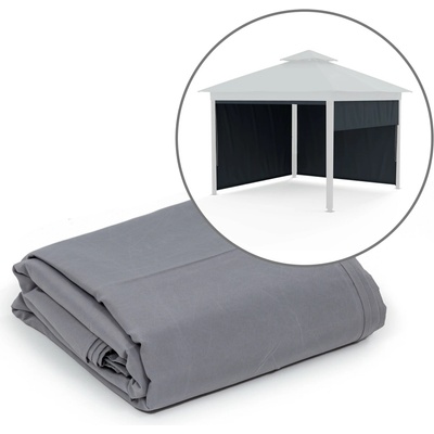 Blumfeldt Grandezza 3x3 boční stěny Šedá