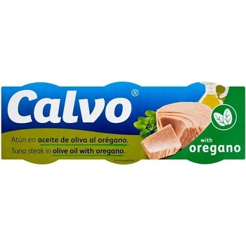 Calvo Tuniak v olivovom oleji s oreganom 3 x 80 g