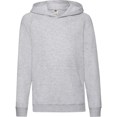 Fruit of the Loom Grey Children's Hoodie šedá