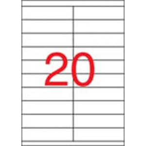 APLI Универсален етикет, 105x29 mm, APLI, 2000 етикета в опаковка 01299 (01299)