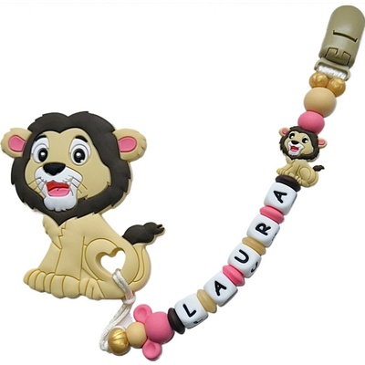 Puntja.cz silikon kousátko lev se jménem hořčicová – Zboží Dáma