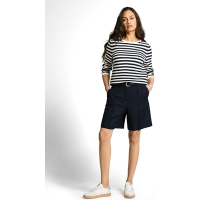 Tom Tailor dámské lněné bermudy 1049995 10668 modrá