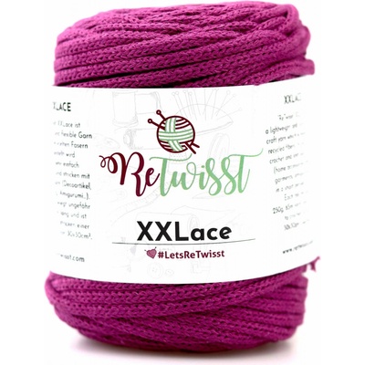 ReTwisst XXLace 28 purpurově fialová