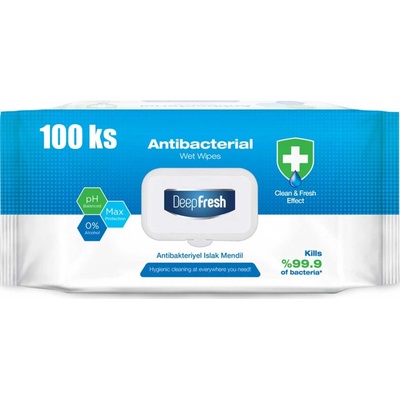 Deep Fresh Ubrousky antibakteriální 100 ks