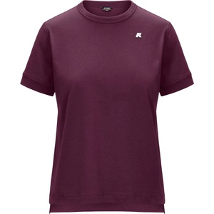 K-Way Дамска тениска K-Way Women's Emel T-shirt - Violet Mauve Wine - размер XL (916-6716-0315)