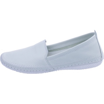 Eric Nurnberg Iber kožené letní mokasíny sv. zelené