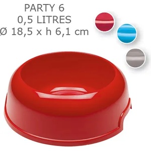 Ferplast PARTY 6, Пластмасова купа с гумички - 500 мл