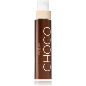 COCOSOLIS CHOCO масло за грижа и придобиване на тен без защитен фактор с аромат Chocolate 200ml