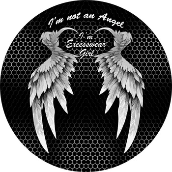 Image 1 of Excess Голяма плажна кърпа Excess Black Wings (EX-21782)