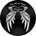 Excess Голяма плажна кърпа Excess Black Wings (EX-21782)