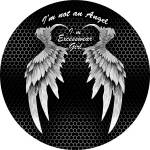 Excess Голяма плажна кърпа Excess Black Wings (EX-21782)
