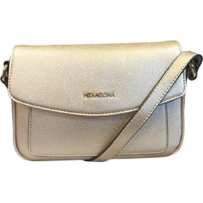 Hexagona dámská crossbody kabelka 5620065 1400 zlatá zlatá