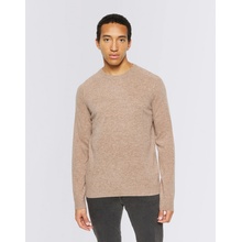 Knowledge Cotton O-Neck Wool Knit 1336 Kelp melange