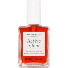 Manucurist - Zpevňující lak na nehty Active Glow Cranberry