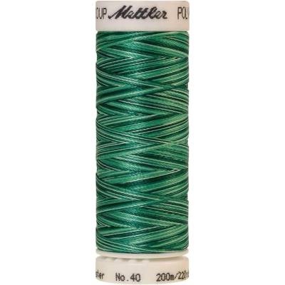 Nitě POLY SHEEN MULTI vyšívací 200m 200m art. 4820 polyester AMANN Mettler - více barev barva.: 9931 Minty Leaves