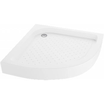 Mexen Rio полукръгъл поддушов корито 80 x 80 cm, бял - 47108080 (47108080)