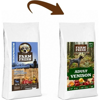 Topstein Farm Fresh Venison and Potato 0,1 kg