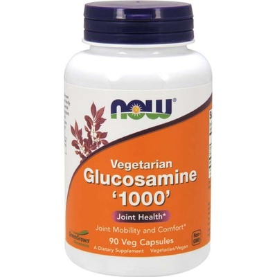 Now Foods Glukosamín 1000 mg 90 rastlinných kapsúl