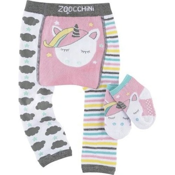 122-014-007 Zoocchini Set legínky a ponožky Jednorožec Allie