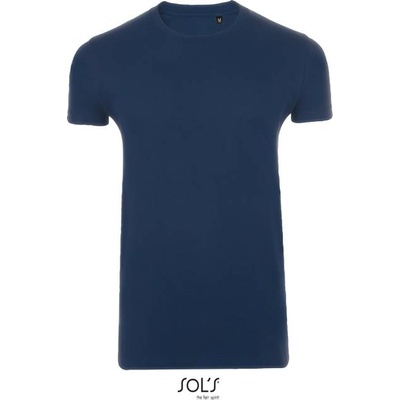 SOL'S IMPERIAL FIT / Мъжка тениска Slim fit - тъмносиня XXL (25058029005)