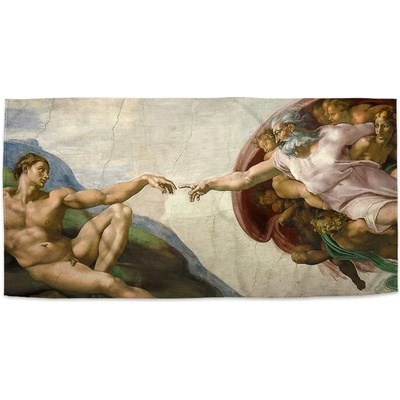 Sablio Uterák Stvorenie Adama Michelangelo Buonarroti 30 x 50 cm