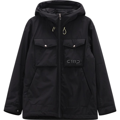 CMP Мъжко водоустойчиво яке CMP Jacket Fix Hood with Chest Pockets Waterproof jacket - Nero (002-3855-0311)