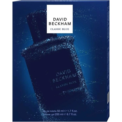 David Beckham Classic Blue EDT 50 ml + SG 200 ml