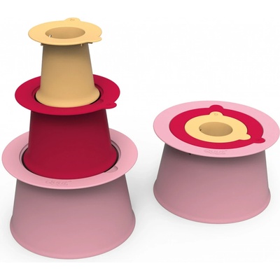 Quut Alto růžová červená žlutá - Věž na písek