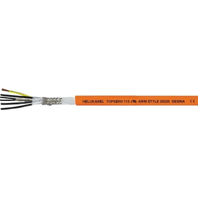Helu TOPSERV® 113 74507 servo kábel 4 G 2.5 mm² + 2 x 1 mm² 50 m oranžová