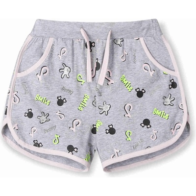 Kugo dívčí kratasy FS6505 světle šedý melír