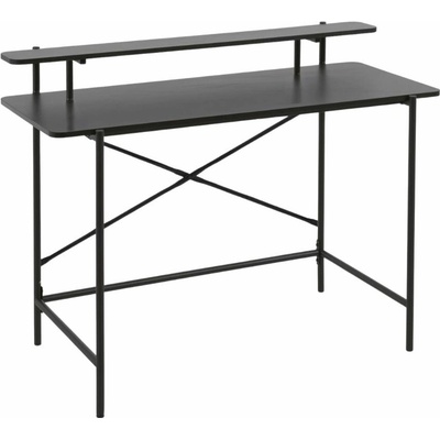 Kave Home Černý pracovní stůl Galatia 120 x 65 cm
