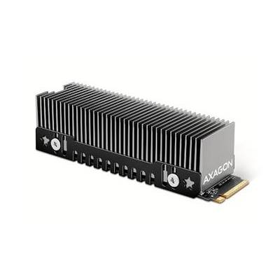 AXAGON CLR-M2XT, hliníkový pasivní chladič pro jedno i oboustranný M.2 SSD disk, výška 24 mm (CLR-M2XT)