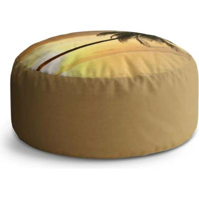 Sablio Taburet Circle Palma: 38x48 cm