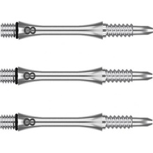 Target 8 Flight Slim, titanium, dlhé 33mm