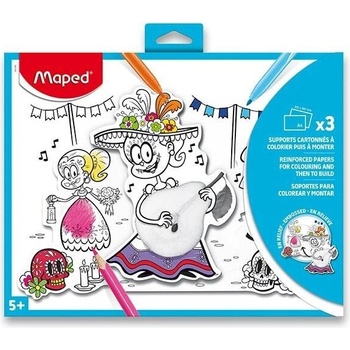 Maped Omaľovánky s 3D efektom