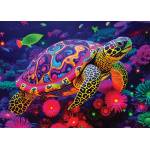 Alipson Puzzle - Puzzle Rainbow Turtle - 500 piese