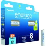 Panasonic Акумулаторна батерия Panasonic Eneloop, AAA, HR03, 800mAh, NiMH, 8 бр (BK-4MCDE/8BE)