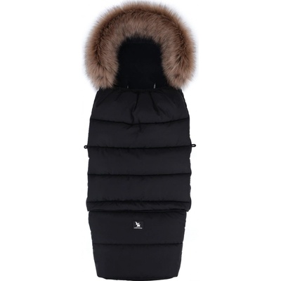 Cottonmoose Zimní Combi YUKON s kožíškem černý