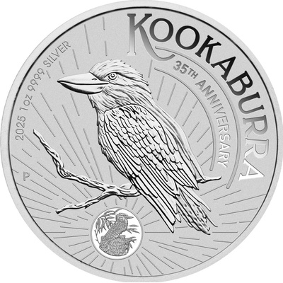 Kookaburra stříbrná mince 2025 1 oz – Zboží Dáma