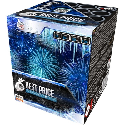 Kompaktný ohňostroj Best Price Frozen Billy 16 ran 20 mm